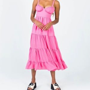 Princess Polly Pink Dress. Size 4.